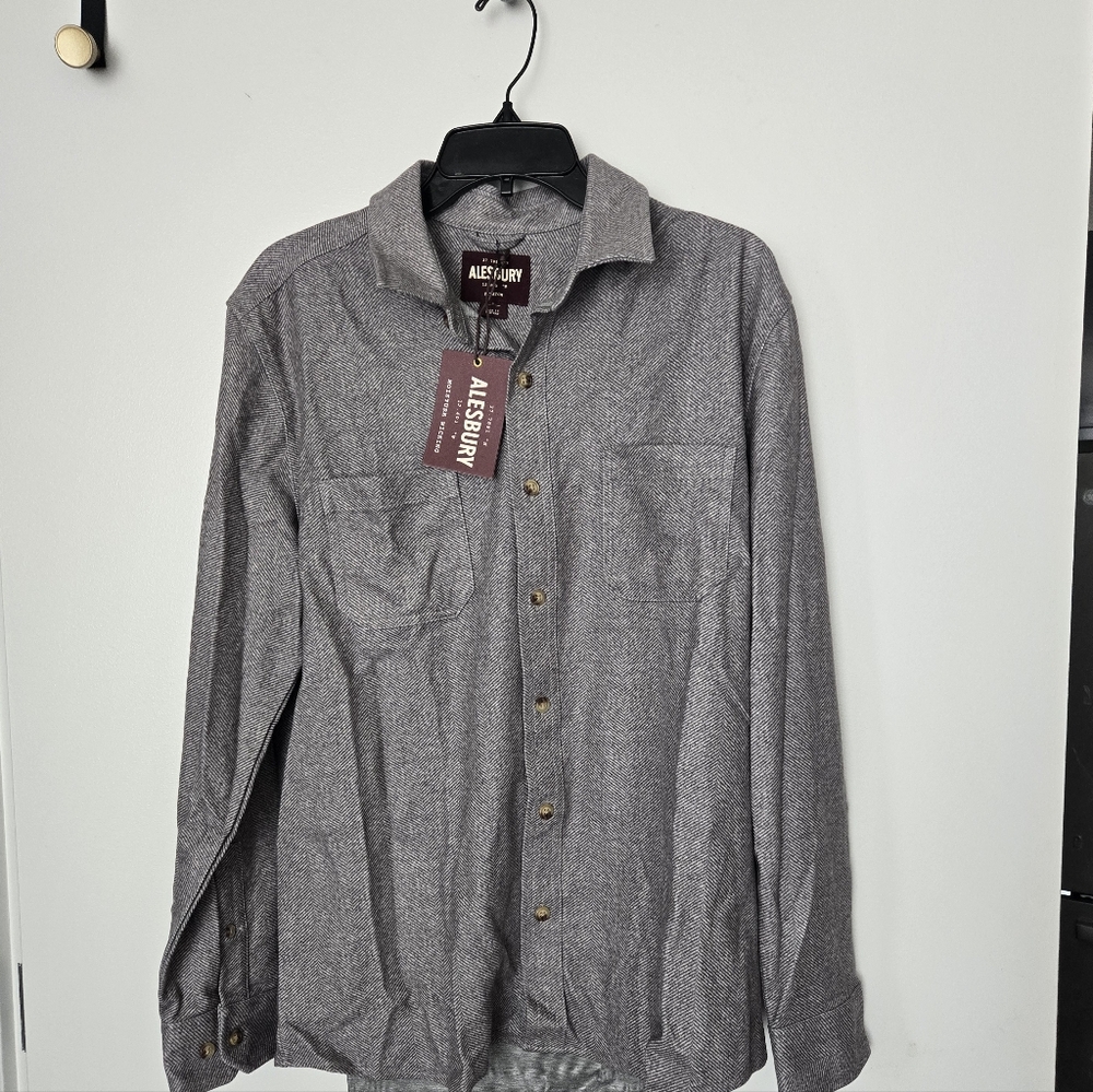 Alesbury Men’s Super soft Knit flannel